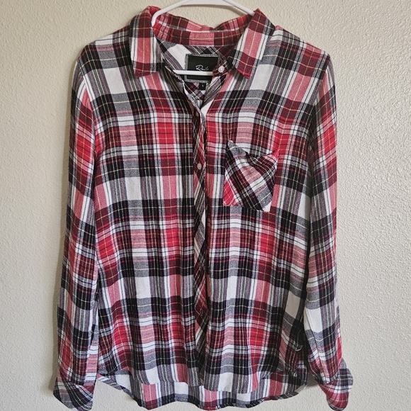 Rails Red and Black Plaid Shirt - Picture 1 of 6